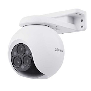 Ezviz H80f (4MP+4MP+4MP) уличная IP купольная камера с 3-мя объективами